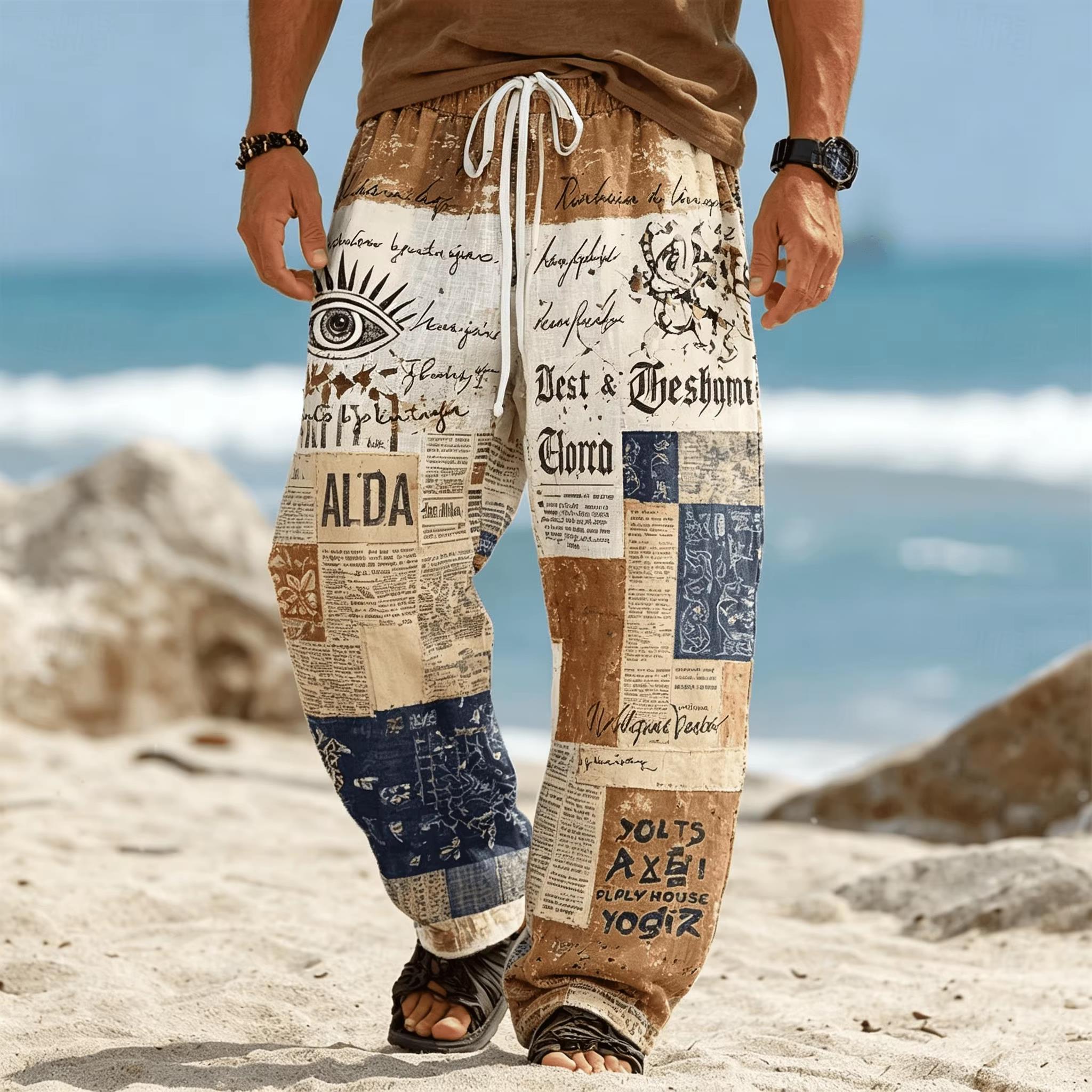 Ethnic Fashion Men - Летняя мода: новые брюки в богемном