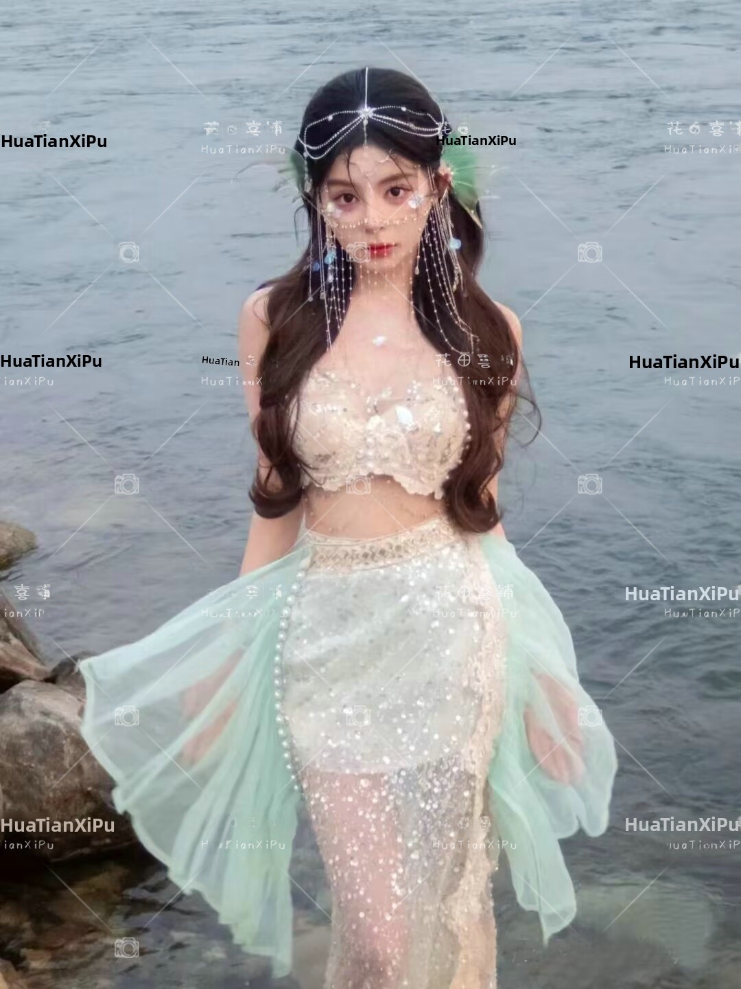 Ethnic Fashion Definition - Костюм «Принцесса-русалка» 2026: Новинка, высококачественная 3D-печать,