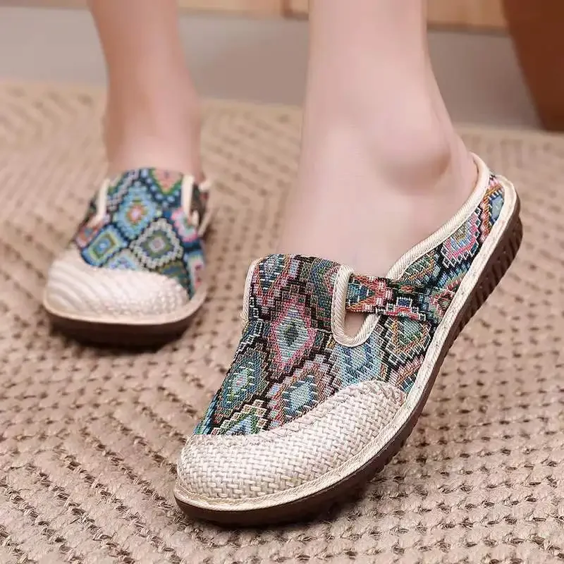 Женские тапочки в этническом с – обзор и цена Ethnic Fashion Walk
